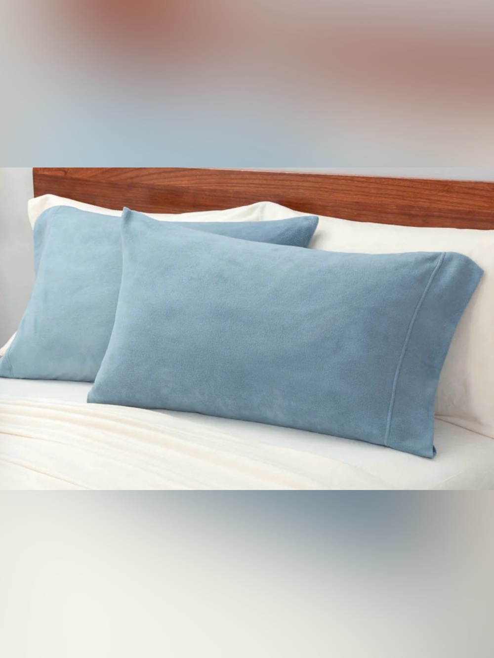 Berkshire Blanket 2 plush microfleece pillow cases